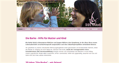 Desktop Screenshot of diebarke.de
